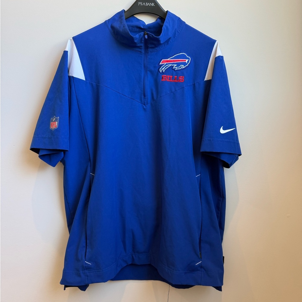 Nike Buffalo Bills Blue Quarter-Zip Shirt